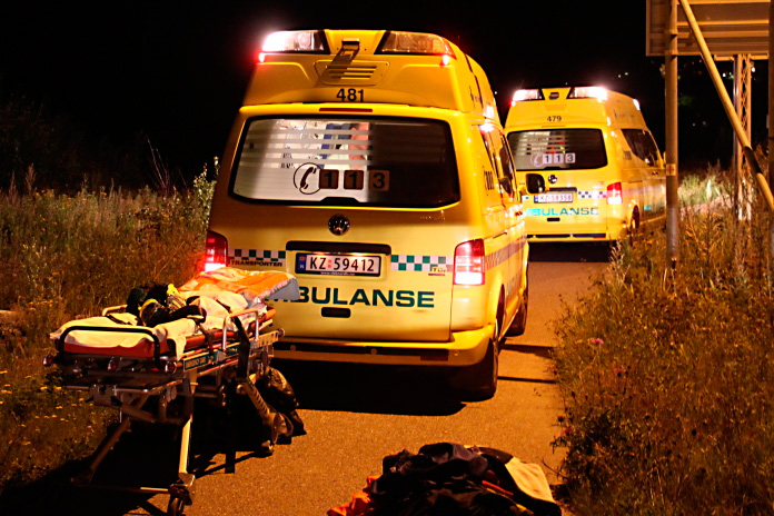 Flere ambulanser rykket ut