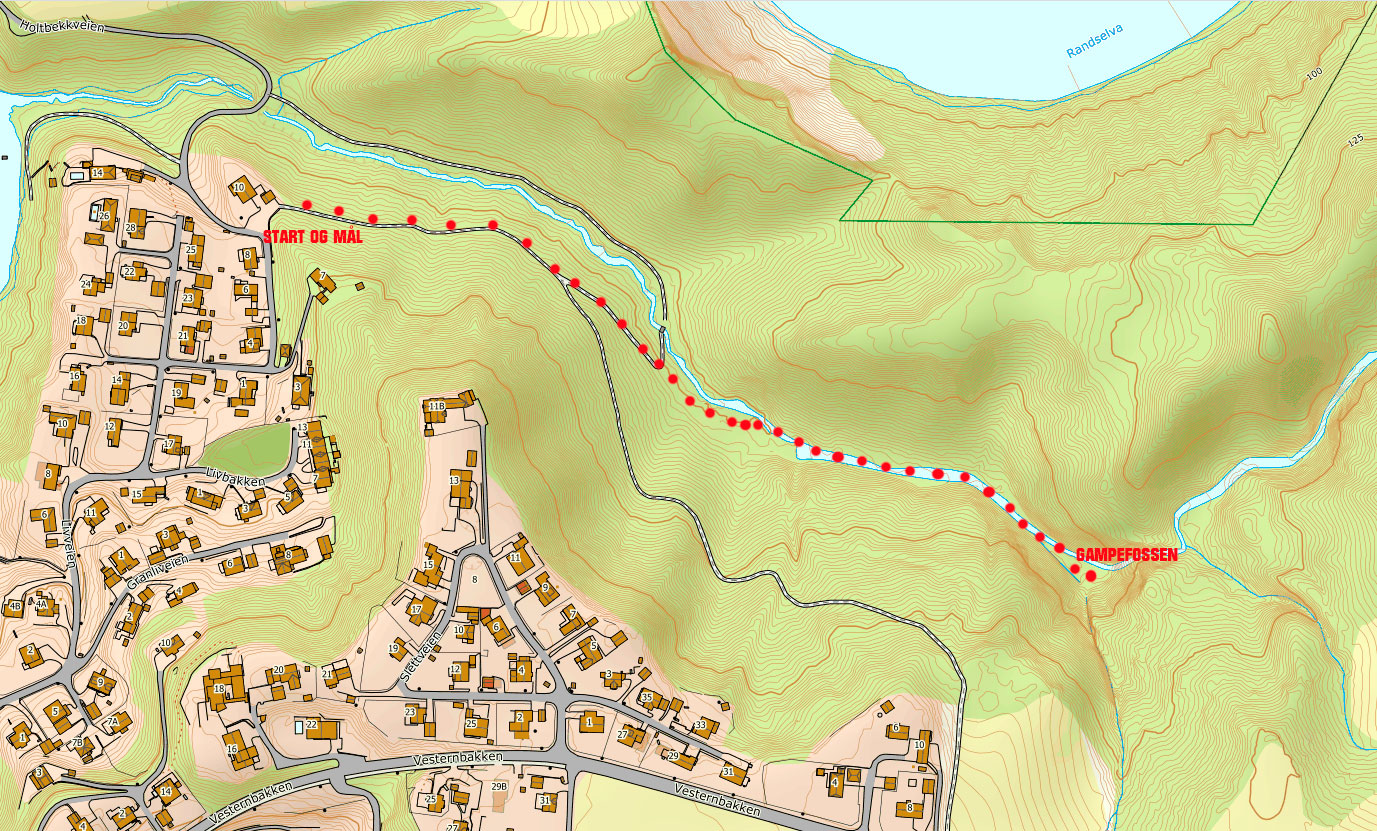 gampefossen kart