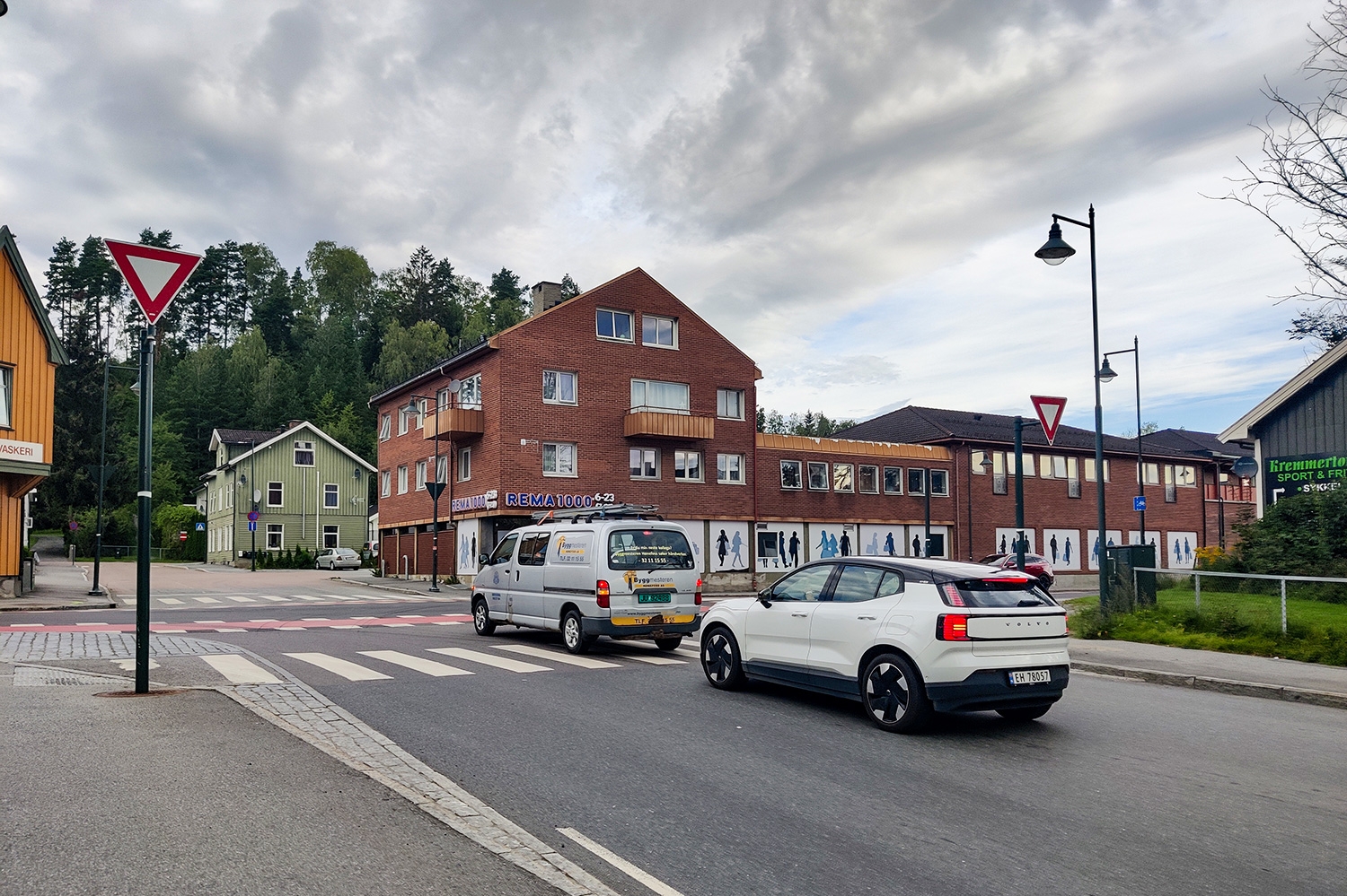 Trafikklysene er fjernet