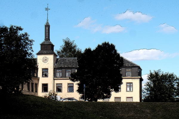 Fest i skolegården