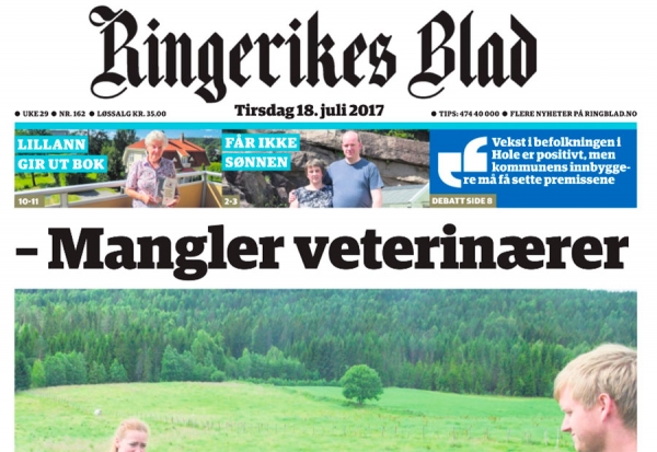 Ringerikes Blad styrket