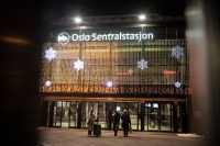 Sprengkulda denne helgen førte til at Oslo S åpnet dørene for overnatting denne helgen.