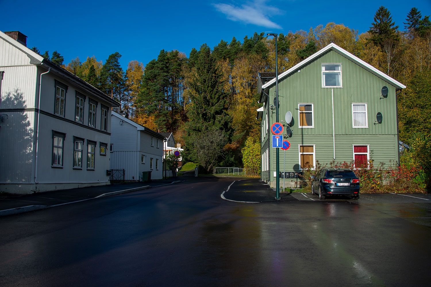 Blindvei, men bare i denne retningen