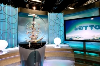 Lotto, Norsk Tipping. Denne maskinen foretar VikingLotto-trekning hos Fabelaktiv AS på Hamar.