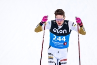 Eirik Sverdrup Augdal i aksjon på femmila lørdag.