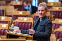 I 2018 foreslo en arbeidsgruppe flere tiltak for å få bukt med at folk unndrar seg soning. Justisdepartementet behandler fortsatt rapporten. Justiskomiteens leder Lene Vågslid (Ap) sier hun vil stille justisministeren et skriftlig spørsmål om saken.