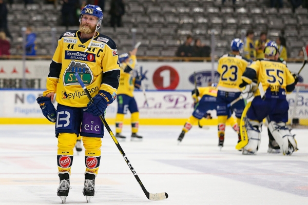 Storhamar og Patrick Thoresen tapte 1-2 etter straffeslag hjemme mot Stjernen torsdag kveld. 