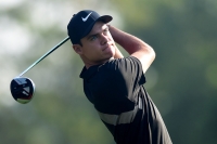 Golfspilleren Kristoffer Ventura endte på sjetteplass i Sanderson Farms Championship i PGA-touren i USA søndag. Her i aksjon under en tidligere turnering.