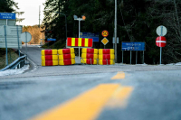 Fysisk stengte grenser er et sjeldent syn i Norge.